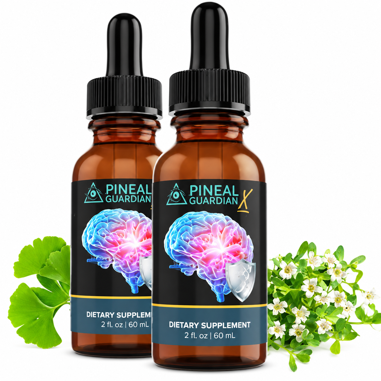 Pineal Guardian X Brain Wellness Supplement Bottle